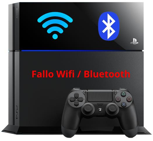 Fallo wifi o Bluetooth en playstation 4 ps4